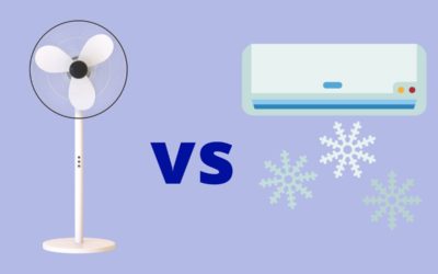Qué diferencia de gasto hay entre un ventilador de pie y el aire acondicionado