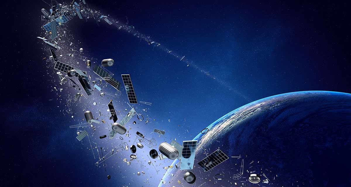 ¿Cuánta basura espacial flota por el espacio actualmente?