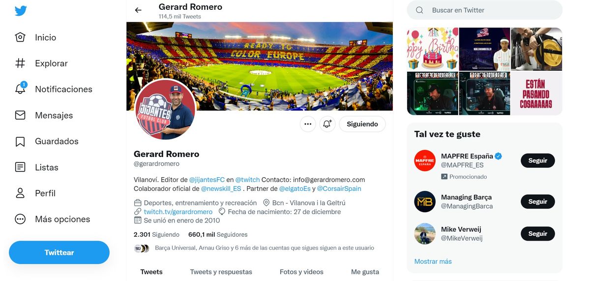 Quién es Gerard Romero @gerardromero #CalmaKounde y por qué se ha convertido en tendencia en Twitter