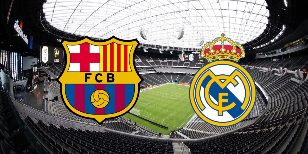 Horario y dónde ver por Internet el Clásico Barcelona-Real Madrid de pretemporada en Las Vegas