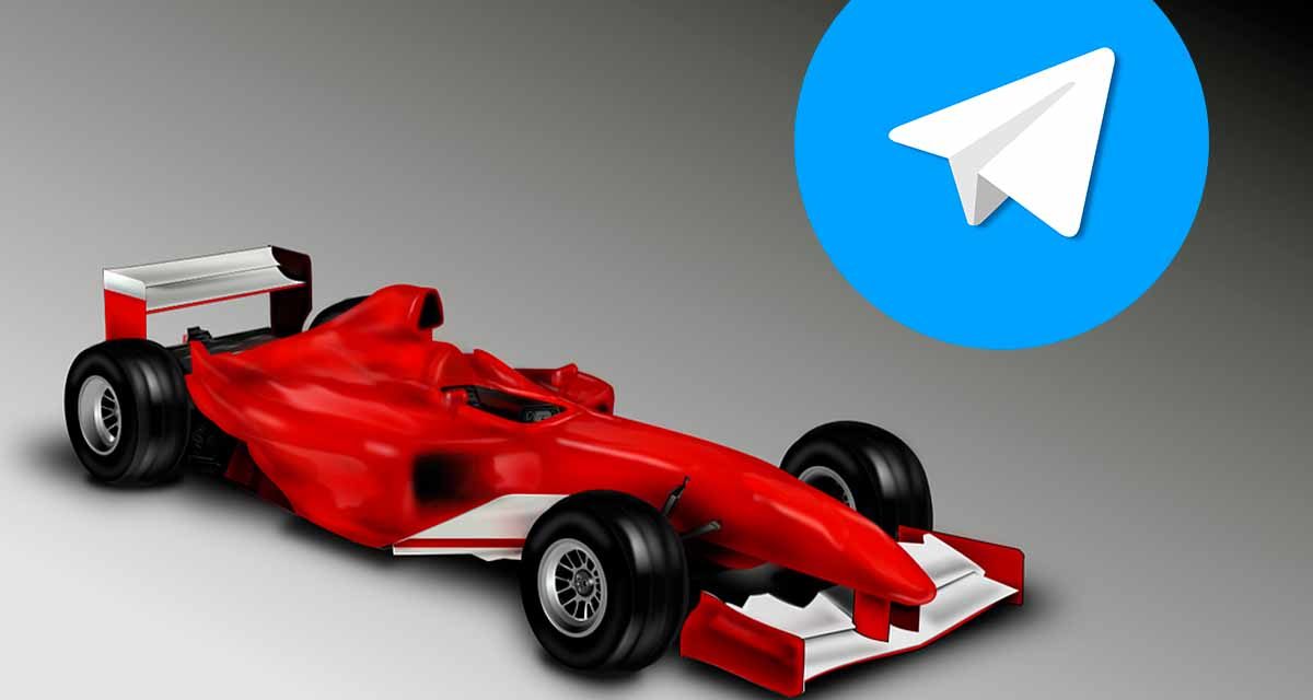 Los mejores canales de Telegram para ver Fórmula 1