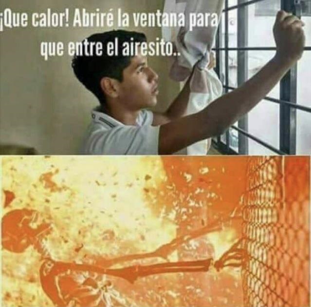 memes más divertidos segunda ola de calor 11