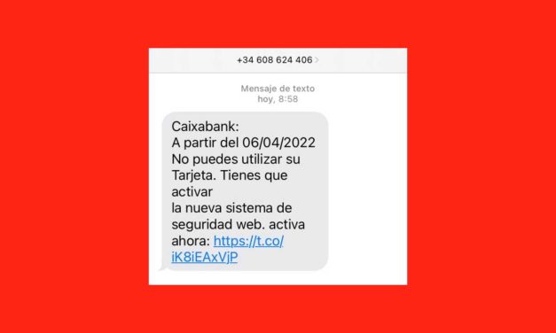 Ten cuidado con el SMS del 608624406, el motivo es este