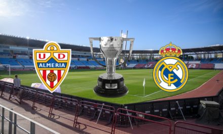Horario y dónde ver por Internet el Almería-Real Madrid, primera jornada de Liga
