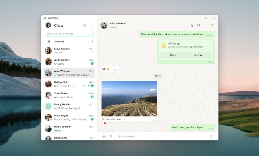 La app de WhatsApp Web ya es oficial: diferencias con usarlo desde el navegador 1