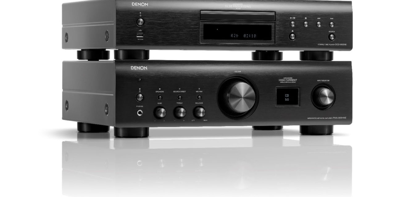 Denon PMA-900 HNE y DCD-900NE, amplificador y reproductor de CD para amantes de la música