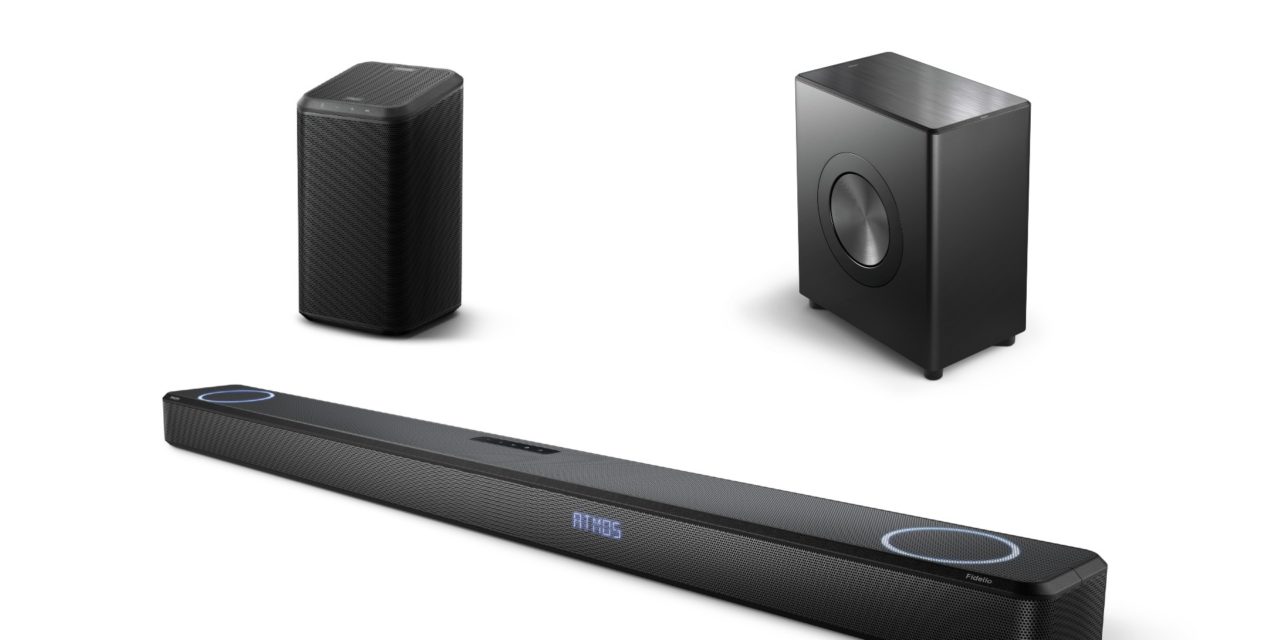 Philips Fidelio B1, S1 y W1, barra de sonido y altavoces para completar la experiencia sonora de tu televisor