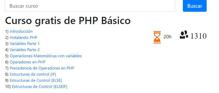 php basico