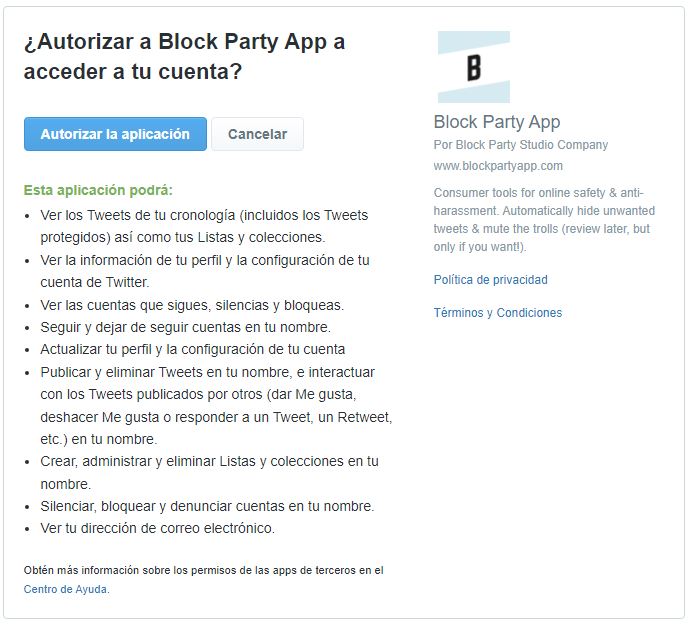 Block Party, la herramienta que te puede ayudar a mantener a raya a los acosadores en Twitter 2