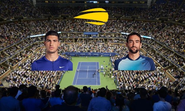 Horario y dónde ver por Internet el Carlos Alcaraz-Marin Cilic de octavos de final del US Open