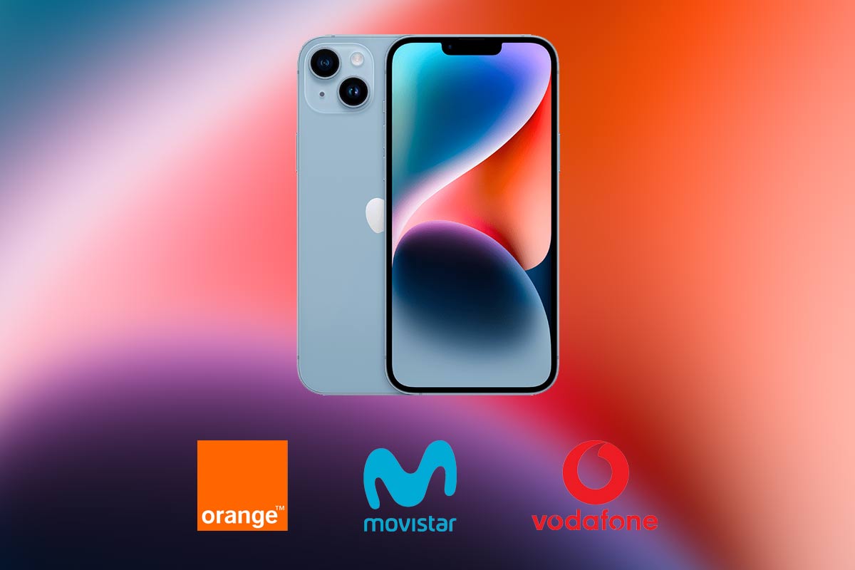 iphone 14 plus orange vodafone movistar