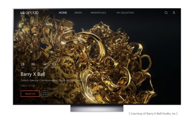 La locura de los NFTs llega a las teles de LG
