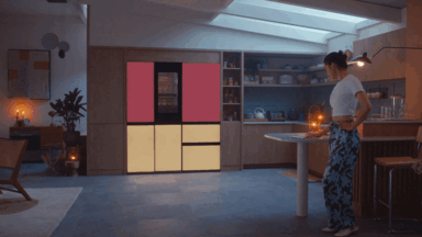 LG MoodUP, el frigorífico con paneles LED que convierte tu cocina en una discoteca 1