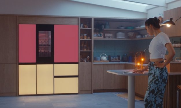 LG MoodUP, el frigorífico con paneles LED que convierte tu cocina en una discoteca