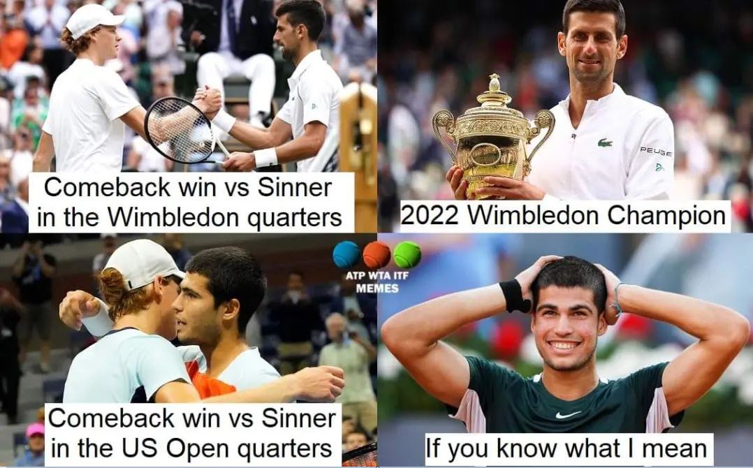 Los memes más divertidos de la clasificación de Carlos Alcaraz para la final del US Open 10