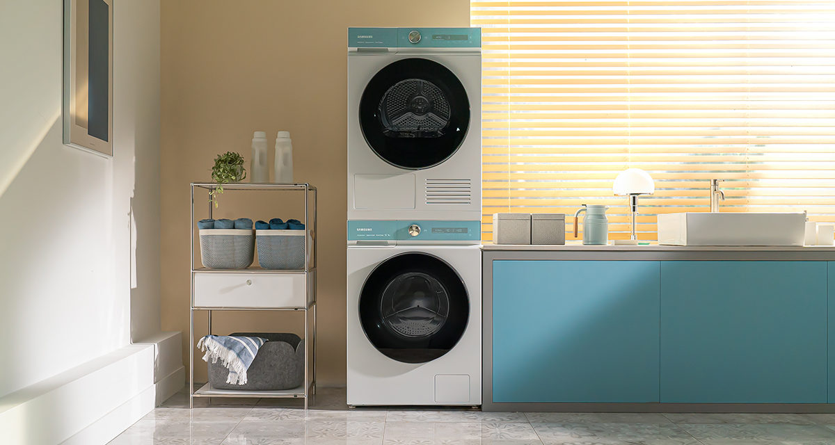 3 claves de la nueva lavadora y la secadora Bespoke AI de Samsung que las hacen más sostenibles
