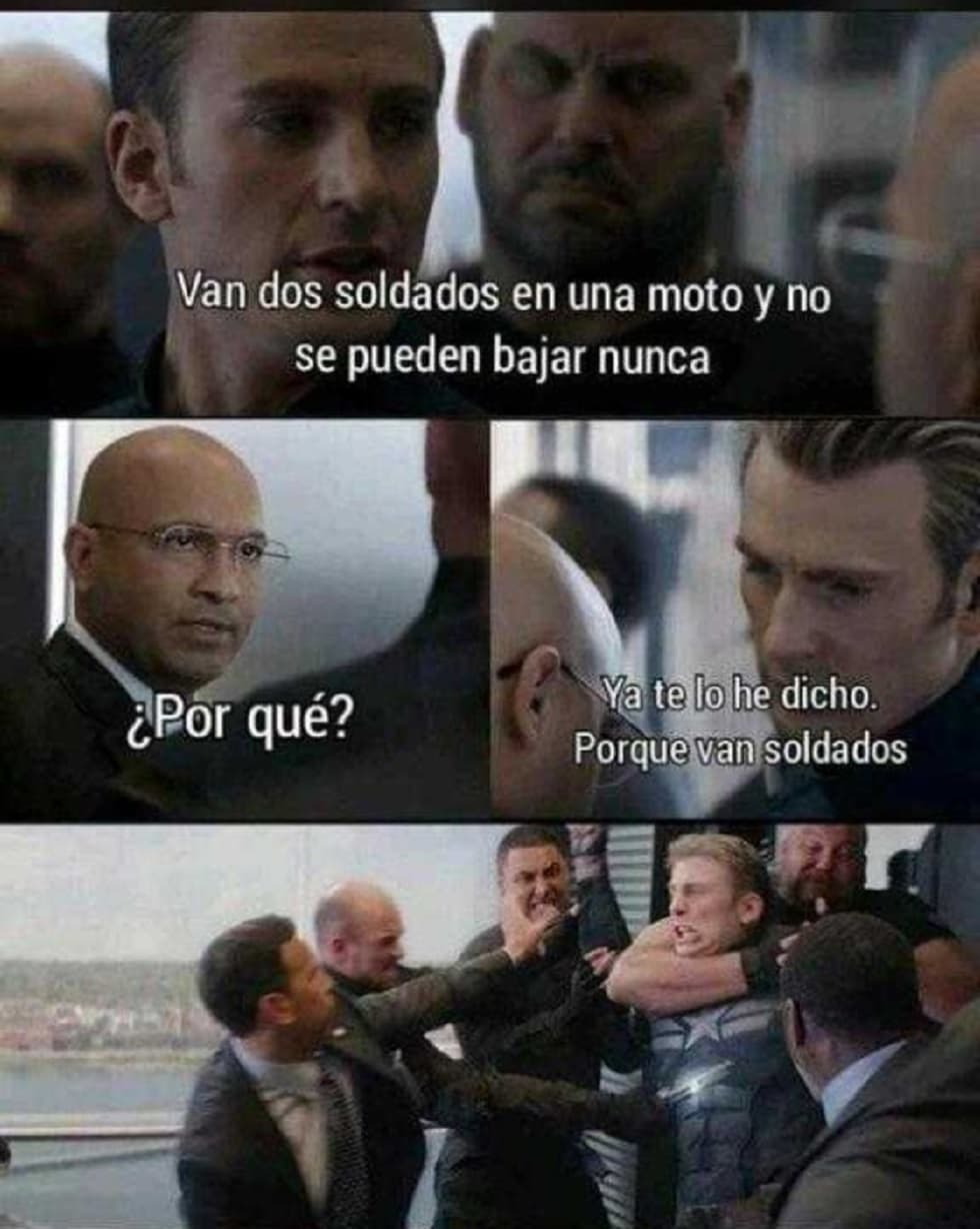 16 chistes meme del Capitan America