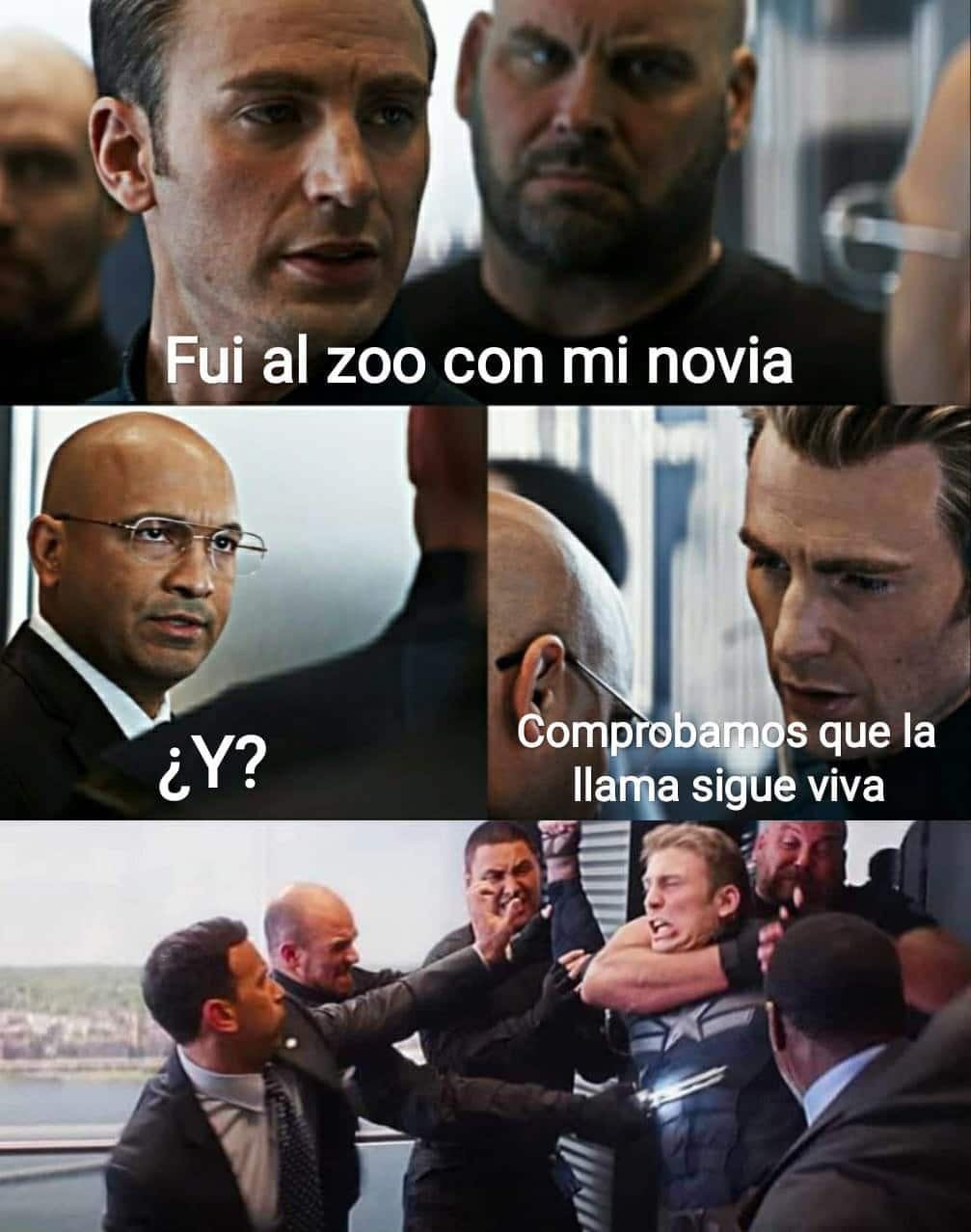 22 chistes meme del Capitan America