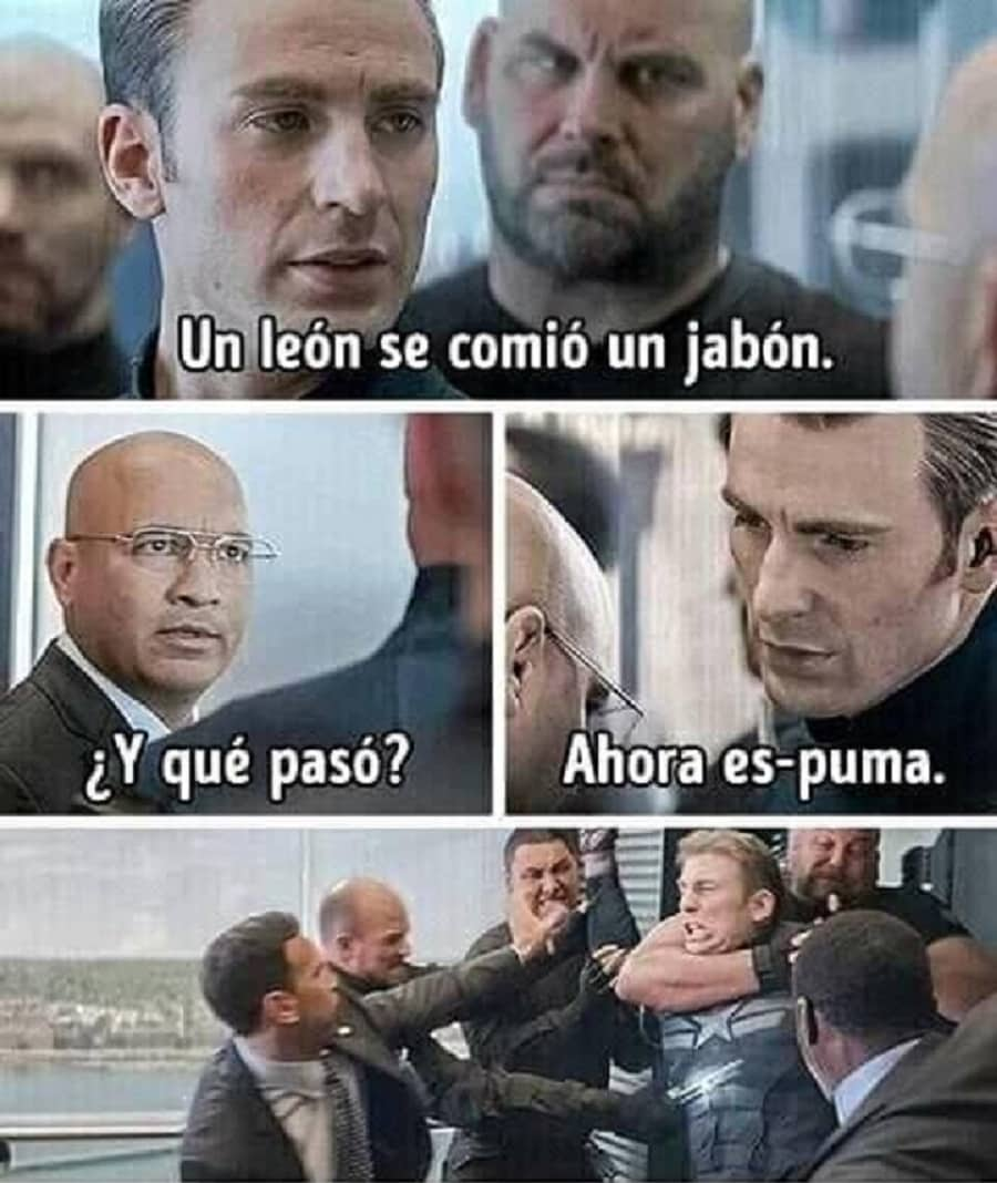 31 chistes meme del Capitan America