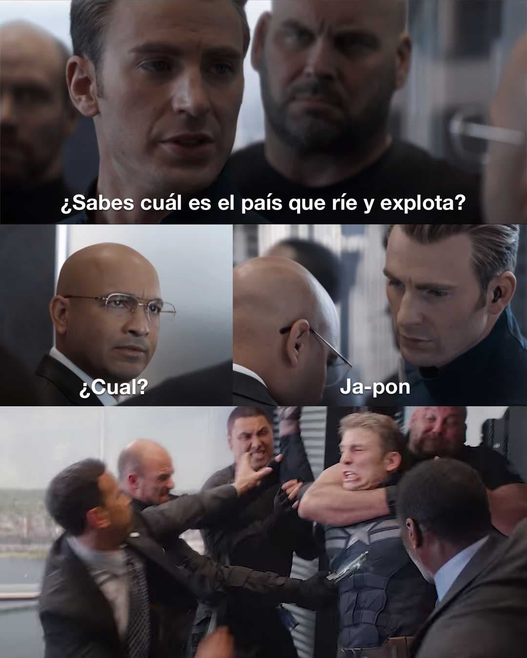 34 chistes meme del Capitan America