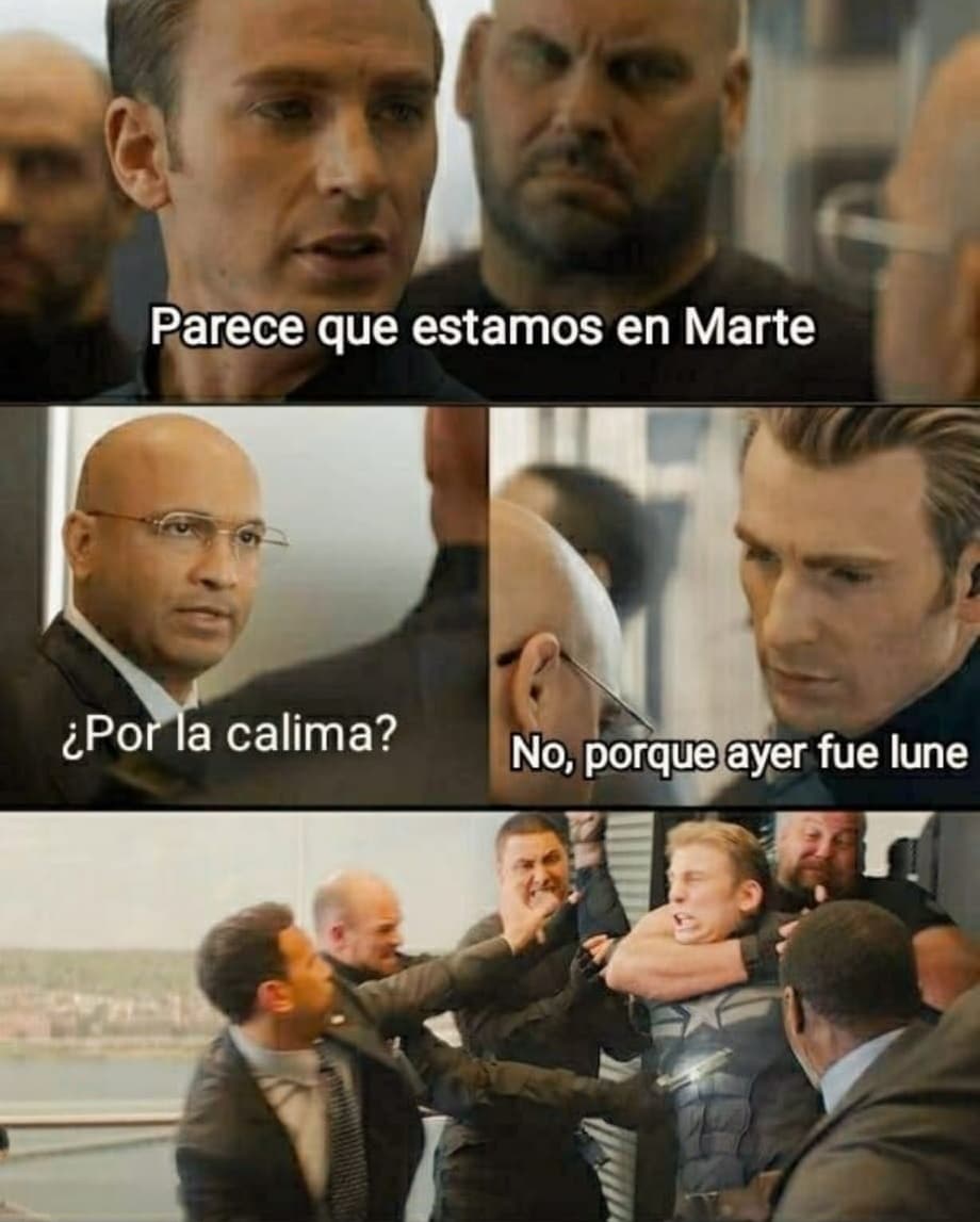 8 chistes meme del Capitan America