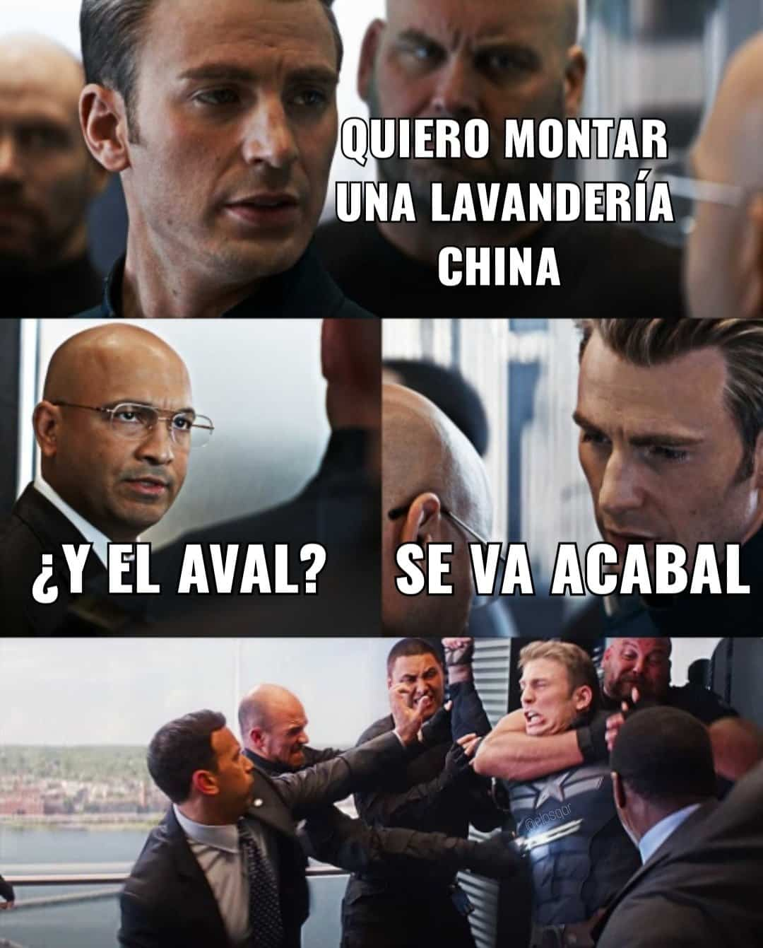 9 chistes meme del Capitan America