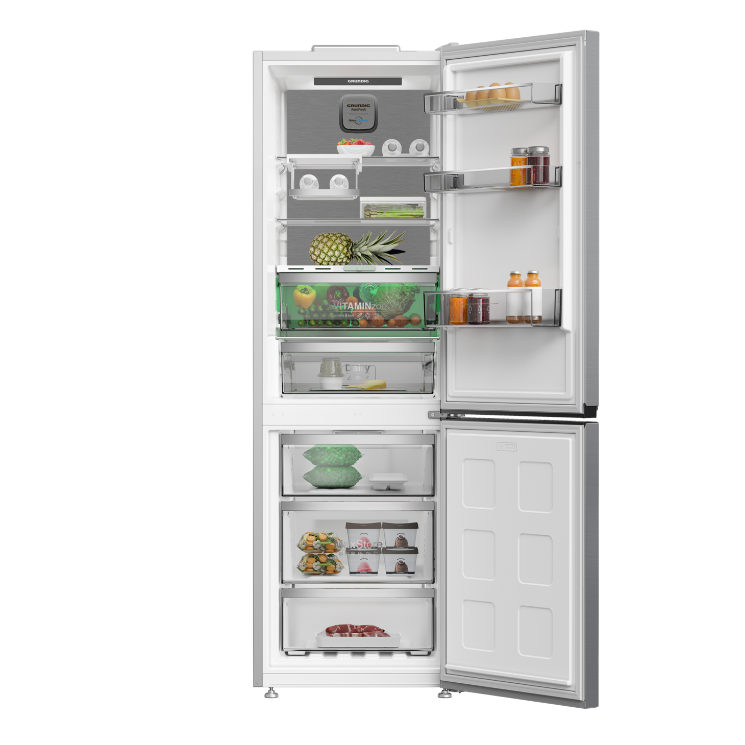 Por estos motivos el GKPN 66840 LXPW de Grundig es uno de los frigoríficos más completos por menos de 1.000 euros 8