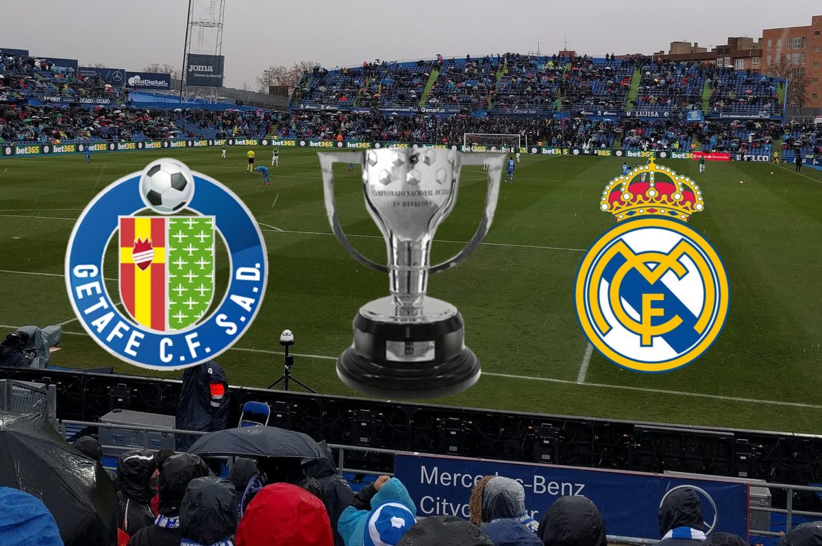 Horario y dónde ver por Internet el Getafe-Real Madrid de Liga