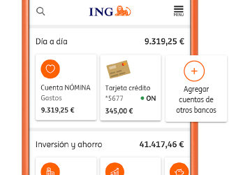 Cómo incluir cuentas de otro banco en ING paso a paso