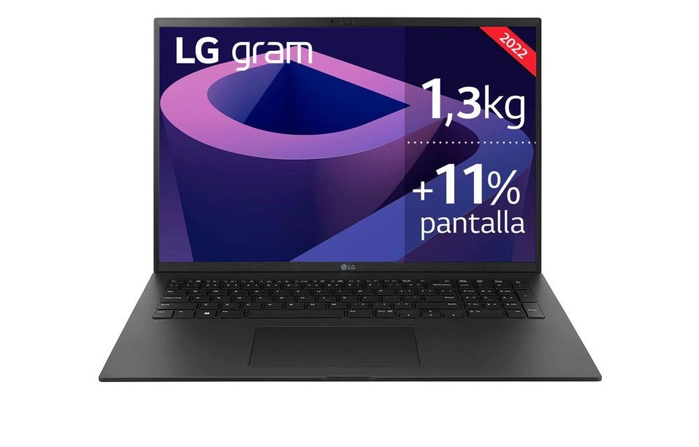 LG gram 17Z90Q, un portátil muy ligero con gran pantalla y tarjeta gráfica