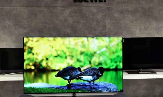 Loewe Bild v.55 DR+ White Edition, televisor OLED de diseño exclusivo con un toque ibicenco