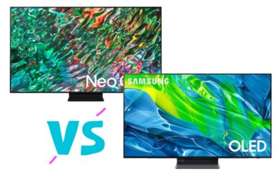 Samsung QN90B Neo QLED vs S95BA OLED de 55 pulgadas, ¿cuál me compro?