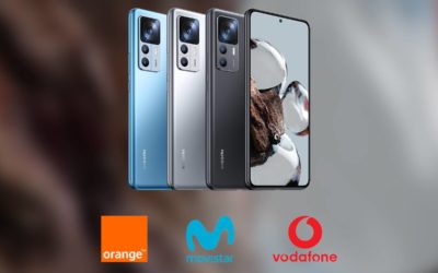 Precios y tarifas del Xiaomi 12T en Movistar, Orange, Vodafone y Yoigo