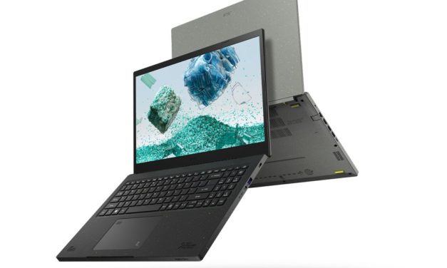 Acer Aspire Vero AV15-52, un portátil potente hecho con materiales reciclados