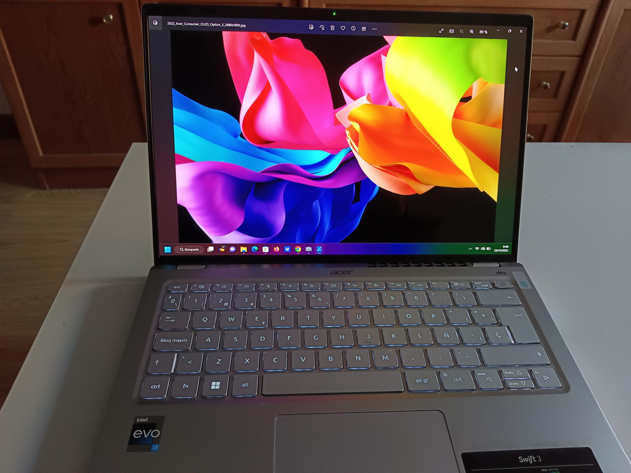 Mi experiencia con el portátil Acer Swift 3 OLED de 2022 tras tres semanas de uso 12
