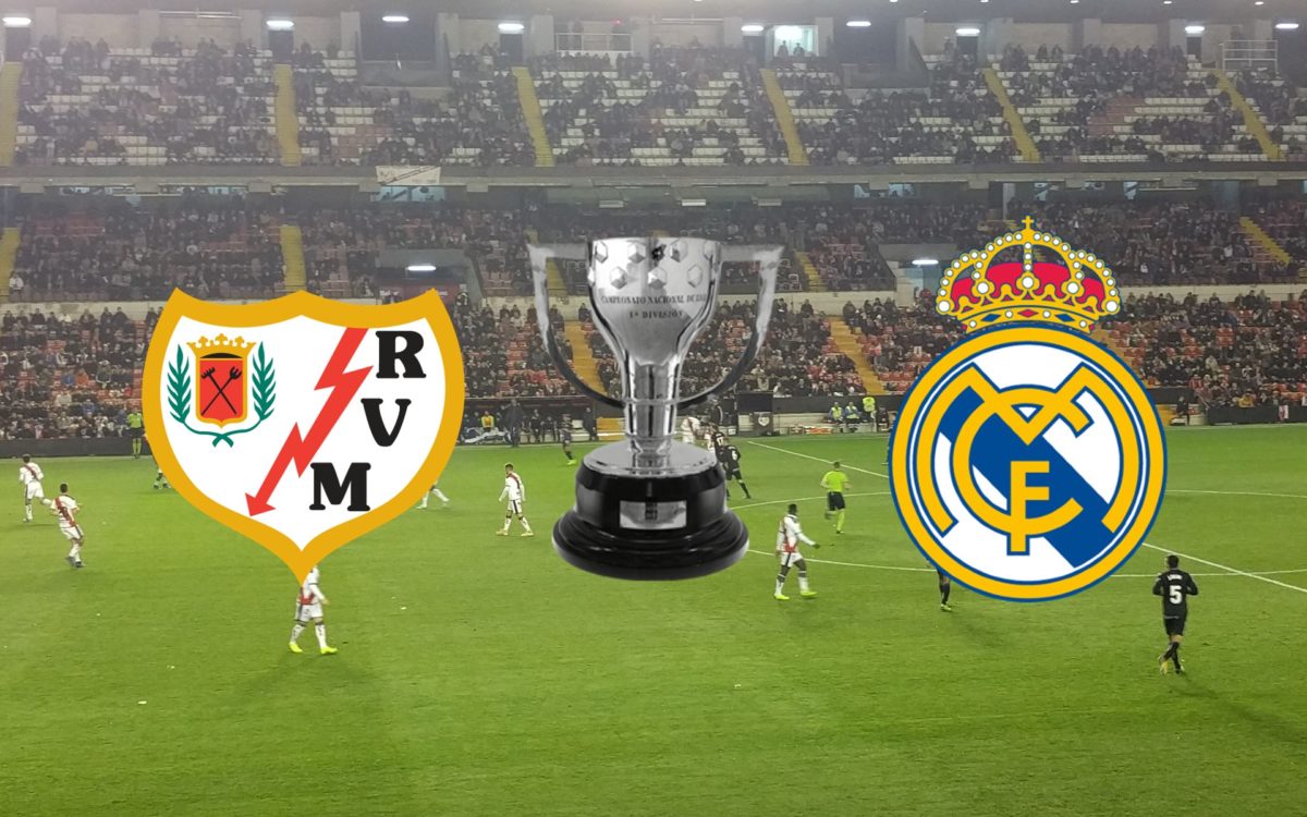 Horario y dónde ver por Internet el Rayo Vallecano-Real Madrid de Liga