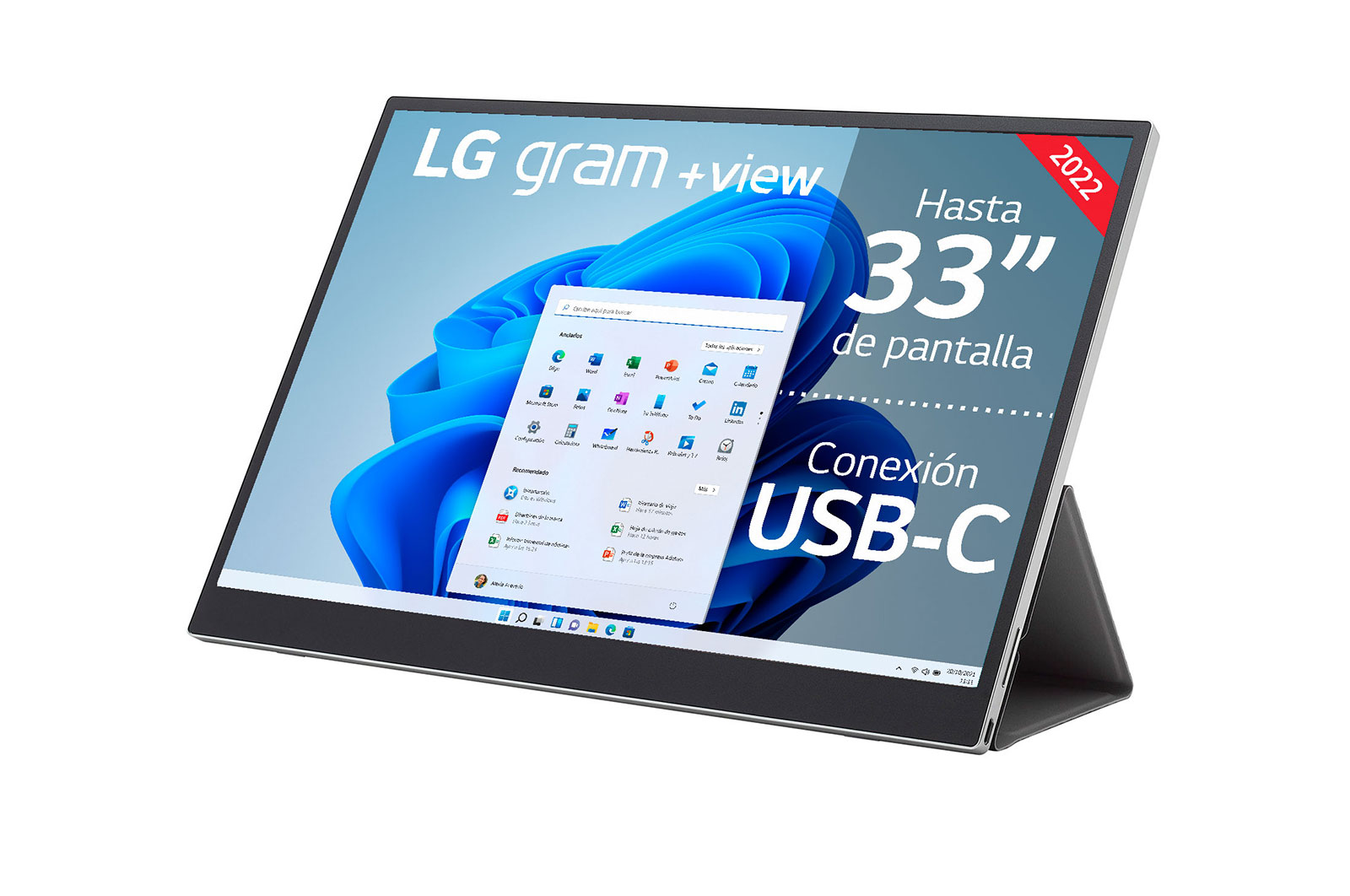 LG gram +view, un monitor muy ligero para complementar tu portátil 6