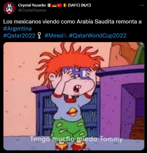 Los mejores memes de la sorprendente derrota de Messi y Argentina contra Arabia Saudí 11