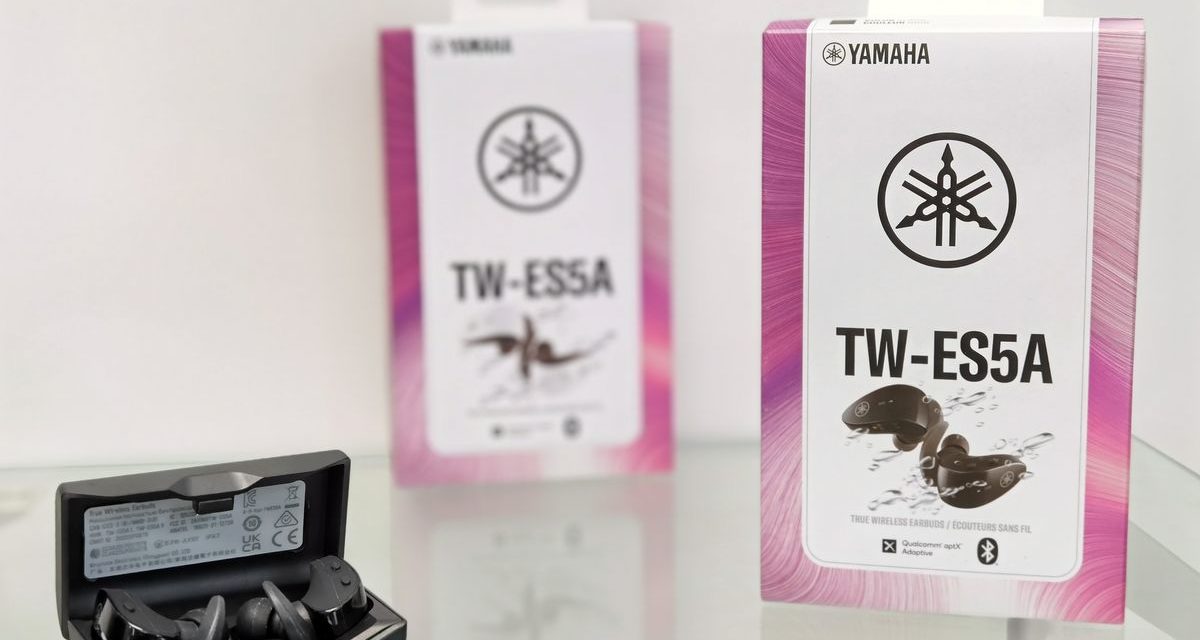 Yamaha TW-ES5A, auriculares deportivos con resistencia al agua