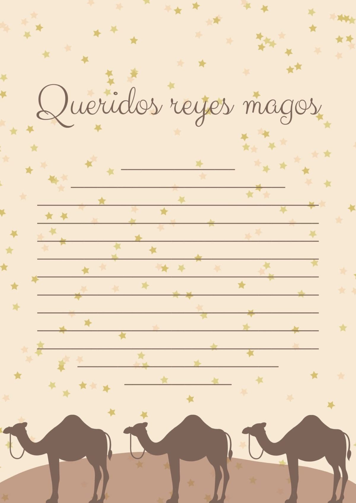 36 cartas para los Reyes Magos