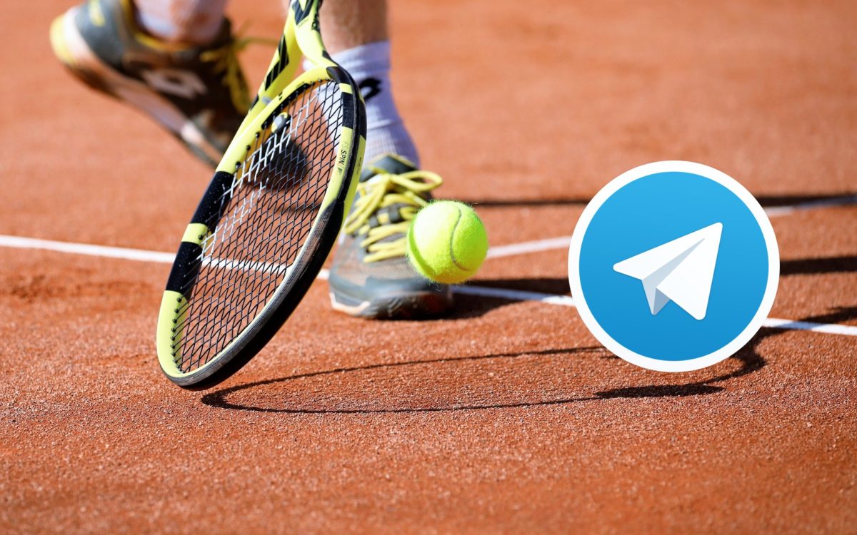 Los mejores canales de Telegram para ver partidos de tenis