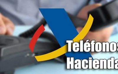 Número de teléfono y correo para contactar con Hacienda si tengo algún problema