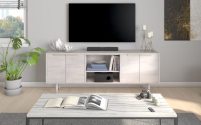 Yamaha SR-C30A, cine en casa compacto para salones pequeños con tecnología Clear Voice