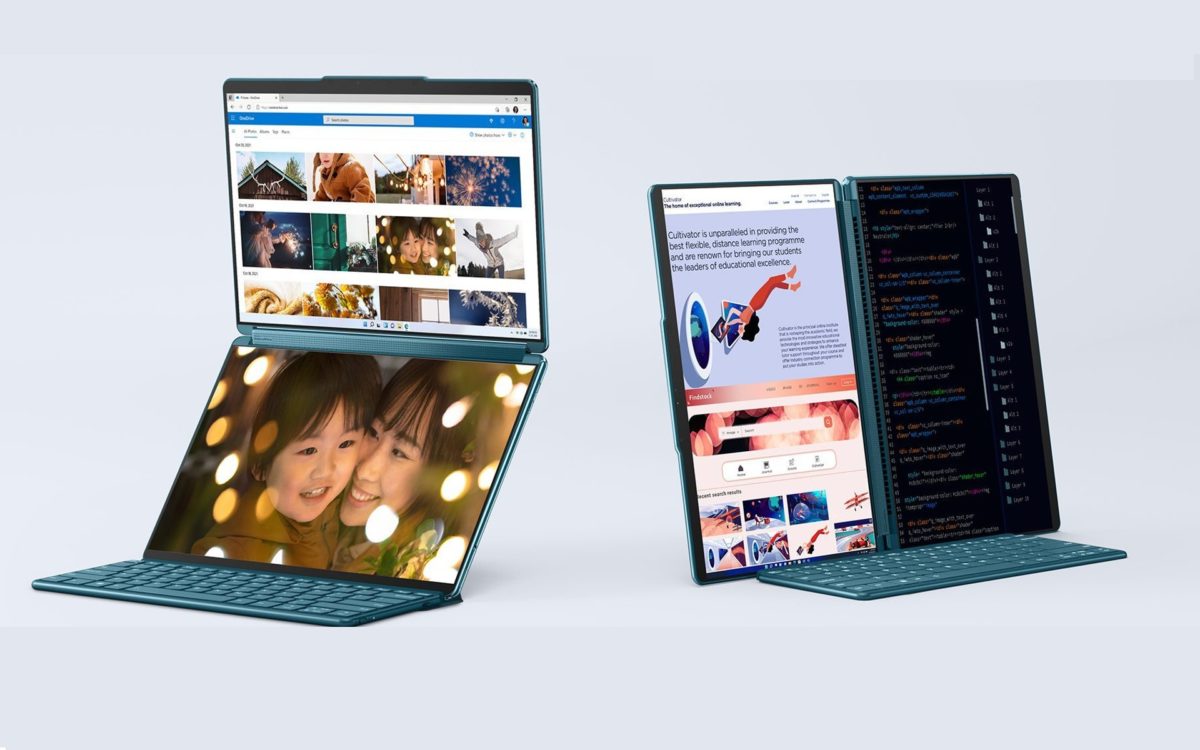 Lenovo Yoga Book 9i, un portátil OLED ligero con doble pantalla para profesionales creativos 1