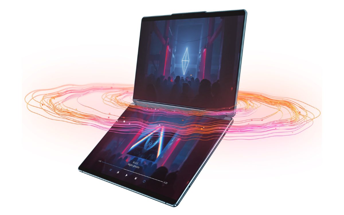 Lenovo Yoga Book 9i, un portátil OLED ligero con doble pantalla para profesionales creativos