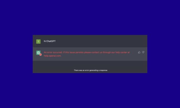 «An error occurred. If this issue persists…», cómo solucionar este error de ChatGPT