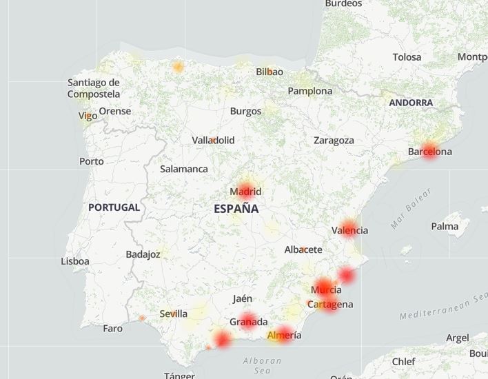 Caída masiva, Movistar, Orange y Vodafone no funcionan, problemas en el servicio 1
