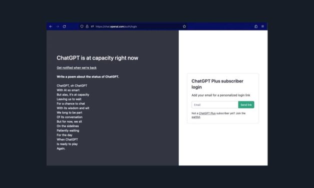 «ChatGPT is At Capacity Right Now», cómo solucionar este error de ChatGPT