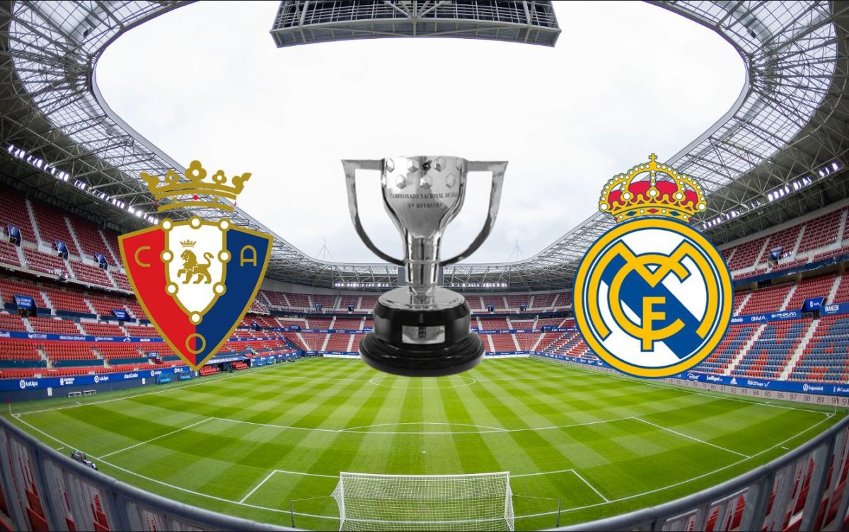 Horario y dónde ver por Internet el Osasuna-Real Madrid de Liga