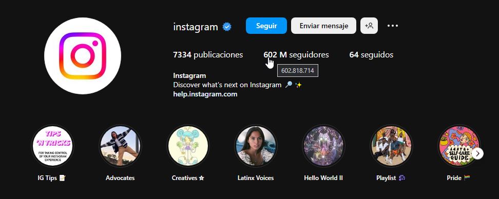 Las 10 cuentas de Instagram con más seguidores de 2023 1